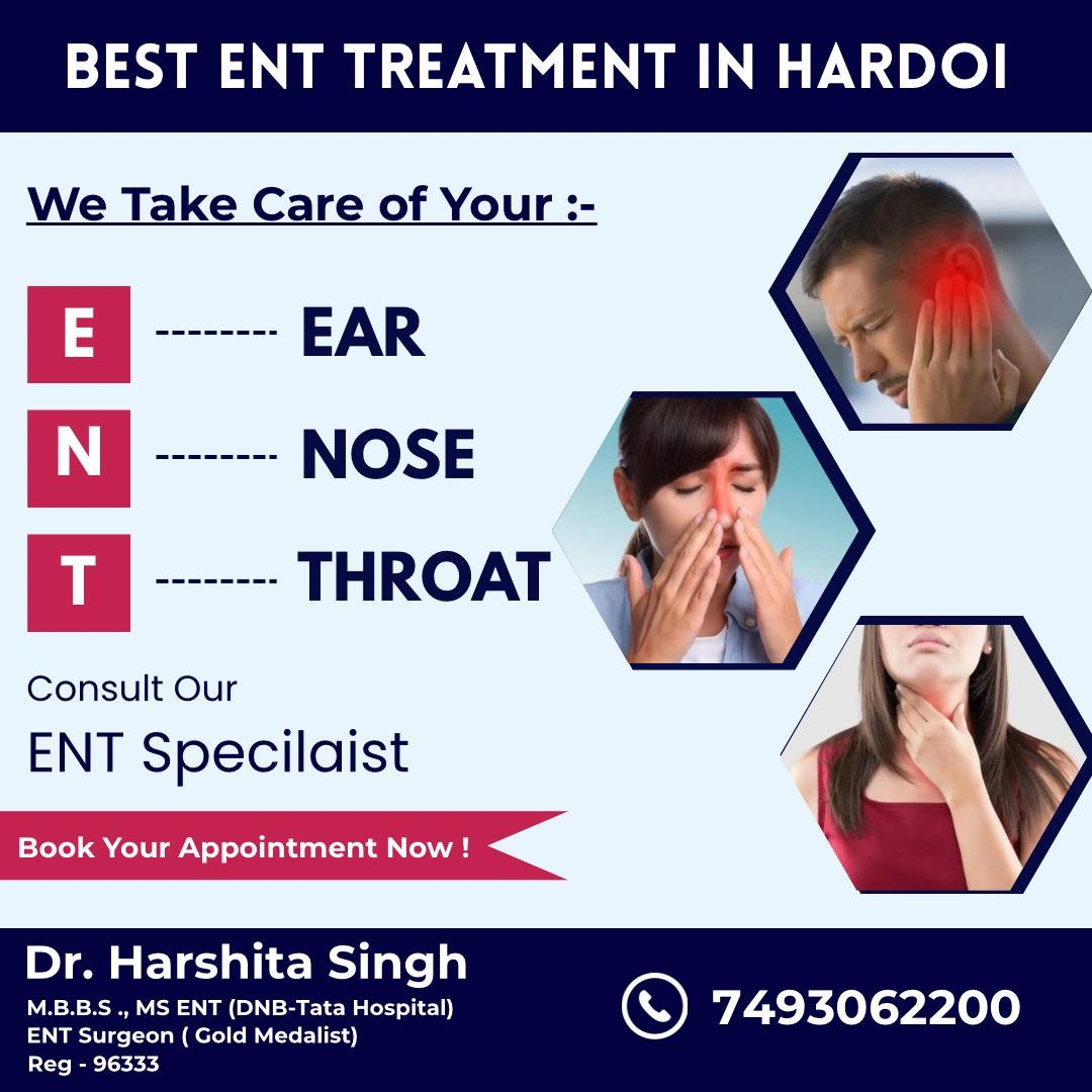 Eardrum perforation treatment in Hardoi