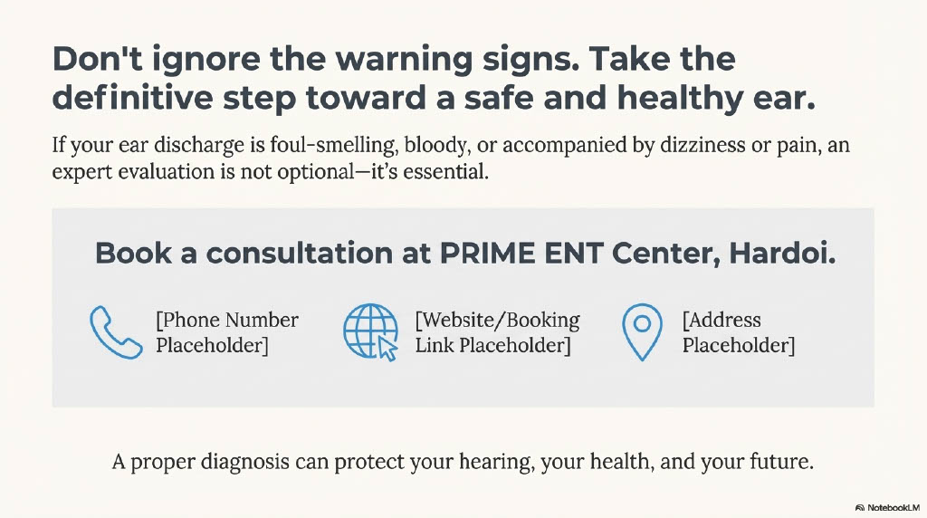 Chronic Ear Discharge Treatment: 4 Warning Signs