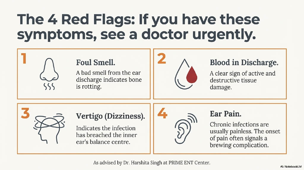 Chronic Ear Discharge Treatment: 4 Warning Signs